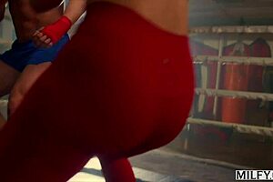 Does milfy fit mom Dana crave her tight ass fucked at the gym?