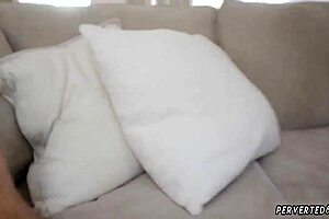 I love watching Cherie Deville swallow cum with her big ass