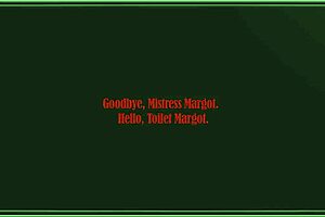 The submissive woman is tied up and takes the anal toy.