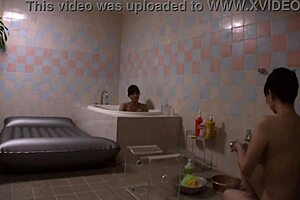 Married Asian MILF Bride at Wedding Enjoys Lesbian Sex with Mature Japanese Woman