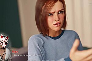 In A Scent 4, the busty MILF gets corrupted in the game