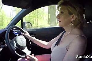 why does unfaithful british milf gill ellis spread her huge melons