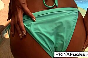 Sexy Indian Pornstar in Pool