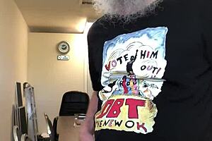 Horny Mature Woman Masturbates to Orgasm