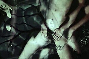 Dark London Vintage Taboo with Step Mother in Hairy Family Fantasy Scene