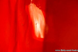 seductive dance from brunette milf undressing