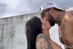 Teasing Milf Drii Cordeiro Fucked On Beach, Tattoo Brunette Gets Cumshot In Doggystyle