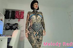 check out this sexy tiny 18+ girl trying on a micro bikini, showing off her big ass and tits