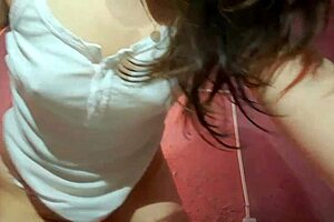 Latina Milf Shows Off Big Ass