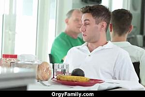 Stepmom Lets Stepson Play With Big Tits. Monster Cock Boobs Taboo Mother In Law.