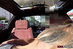 Blonde Milf Sells Car By Selling Herself