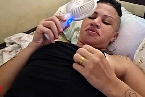 I tried to provoke him, but he fucked my pussy hard and came inside!