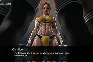 विशाल 10-इंच फुटा लंड दो हॉर्नी चीयरलीडर स्लट्स को वाइल्ड 3D एक्शन में ठोकता है!