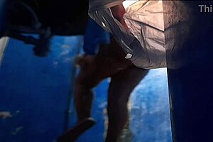 madrastra culona loves masturbating in the shower