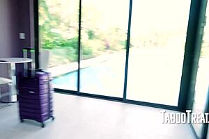 i'm a redhead curvy milf on vacation fucking my stepson