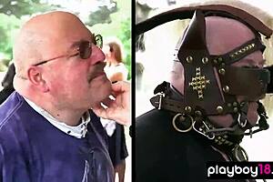 Kate Leads Mature Pony Roleplay Fans in Wild Outdoor Fetish Play.