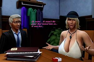 Пародия Sims 4 с 12 похотливыми присяжными в действии!