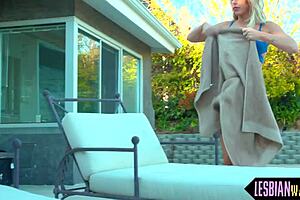 a classy milf gets fingered and her pussy licked by her girlfriend in a lesbian encounter