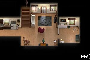 Is this lonely MILF masturbating?