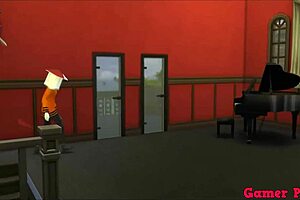 naruto teaches mizukage piano then fucks her ass hard