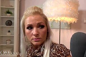 XXX step Kathy Anderson scissoring with Anie Darling to orgasm.