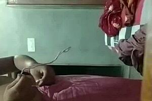 indian milf in tango show uses dildo on pussy webcam.