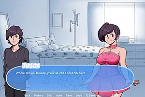 Slutty Puppy Milf from USA Teases Big Tits in Snow