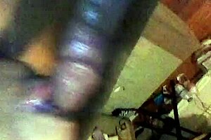 Philly BBW's wet mouth on monster cock!