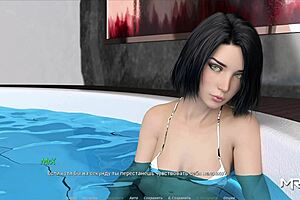 hot brunette shower scene in actinglessons, oops