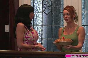 Busty Milf Gets Licked By Her Neighbor