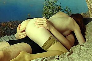 Redhot Fox Bent Over Rough Doggystyle Sex