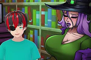 Witch Got Cake in Hornycraft Action