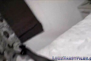 The milf sucks the brit pornstar's cock before getting fucked doggystyle in pov