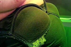 Milf Slut Sunbathes Without Bra, Gets Fucked Hard!