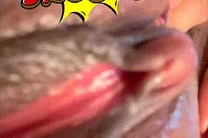 I suck this huge cock and feel like cumming