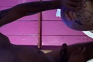 Milf Enjoys Big Black Cock While Watching TV