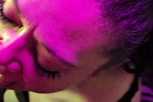 he needed release so i gave him my mouth for homemade facial