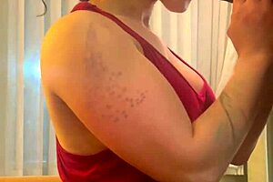 Latina MILF Sucks Big Black Cock