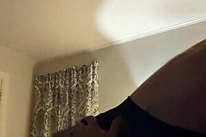 danielle roy and cody roy fuckin watch as danielle roy rides the shit out of his dick in fishnet lingerie