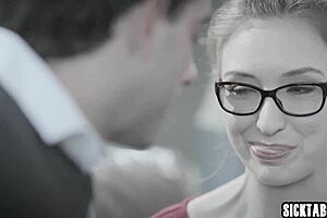 Bad petite 18+ blonde milf fucked hard by a random guy