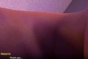 natalie, your boobs are amazing! she says.