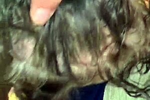 sucking my cock and fucking in the garage feels amazing