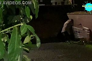 Cracky Outdoors in Her NATURAL HABITAT!