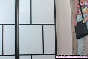 Hot Latina Amateur MILF Gives Bold First Time Blowjob!