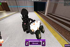 Whoreblox Game Gangbang Moment 1