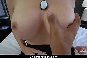 Stepson fantasizes fucking ginger stepmom dani jensen with big cock