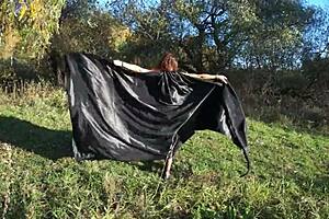 Dance of leylakh 2 with lingerie public outdoor bikini