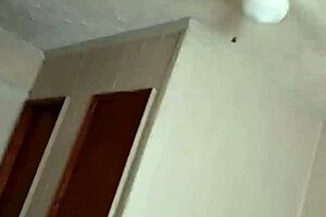 hey, watch this milf get cum spit on her tits 😏