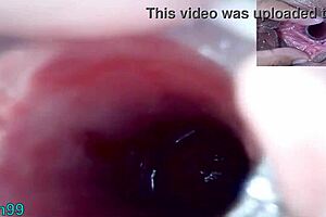 한국 레즈비언들이 극한 자궁 목 놀이에 빠져, 야생 딜도 액션!