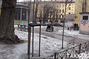 Reality scene with legal age teen couple